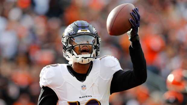 Baltimore Ravens Rashod Bateman